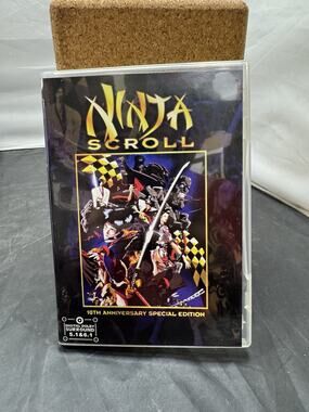 Ninja Scroll 10th Anniversary Special Edition DVD 2003 Manga Entertainment OOP
